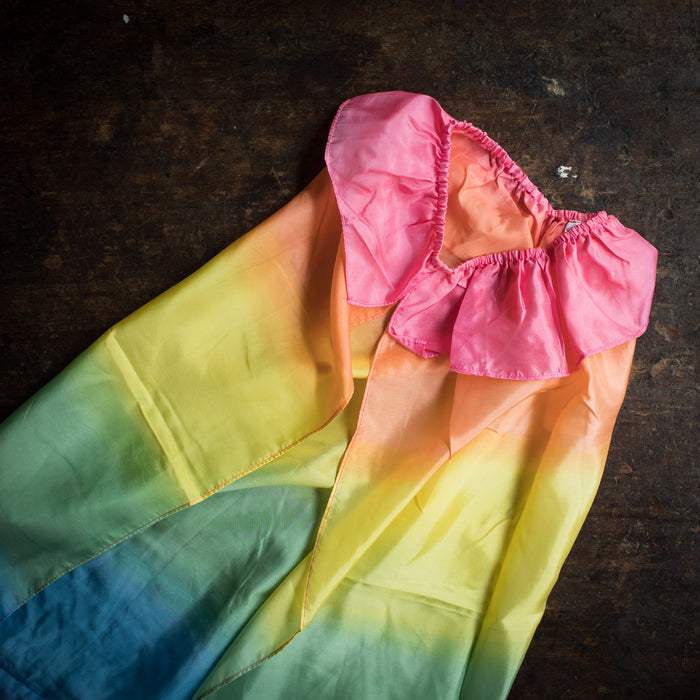 Silk Cape - Rainbow