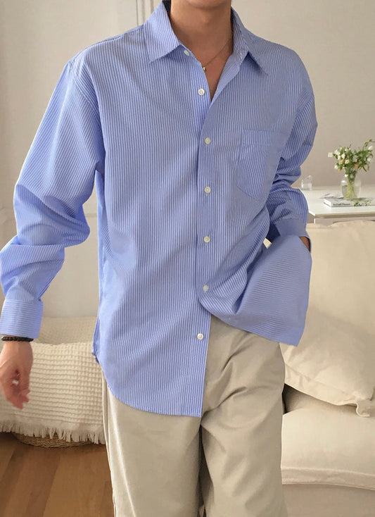 Skyline Stripe Relax Shirt