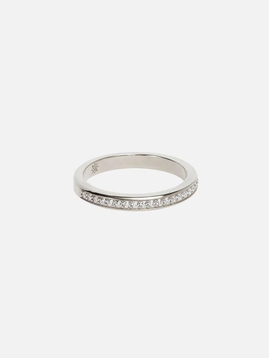 By Charlotte | Sterling Silver With Love Ring | Perlu
