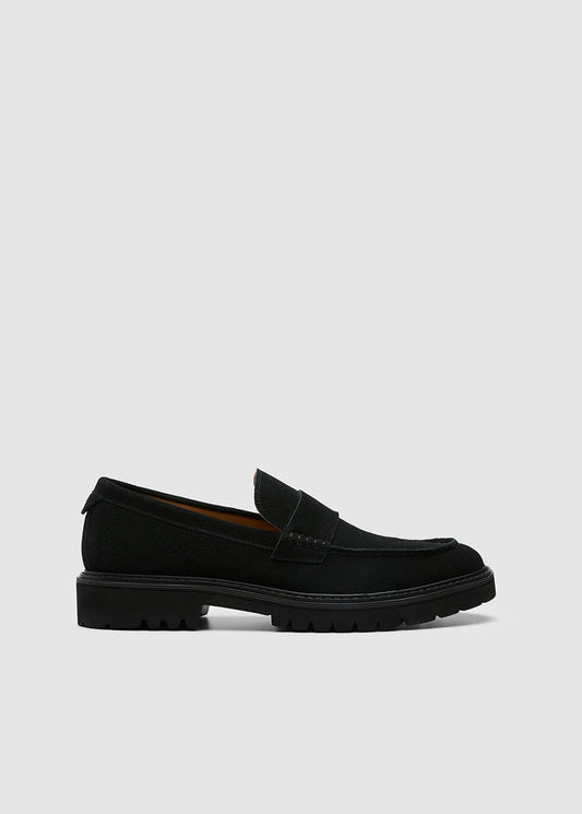 SUEDE PENNY LOAFER