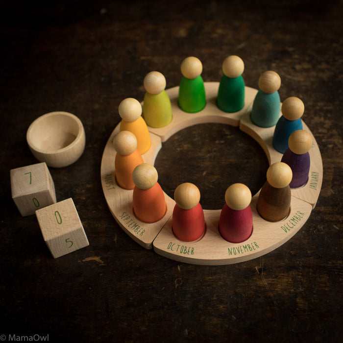Wooden Perpetual Calendar